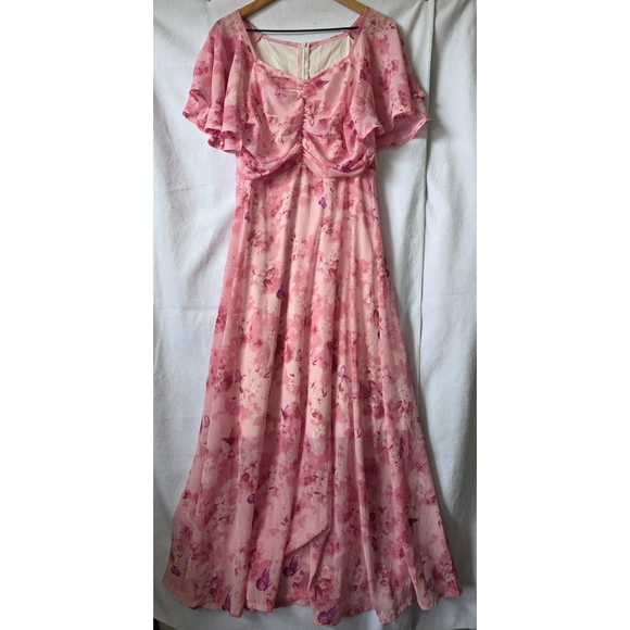 🧡 Floral Maxi Dress - Picture 2 of 7